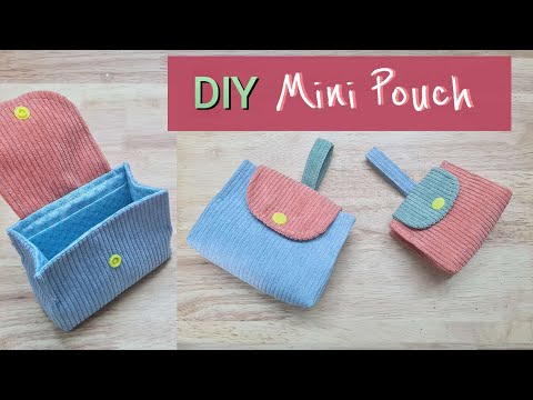 Ep127 Diy Mini Pouch Bag Tutorial Youtube