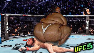 Khabib Nurmagomedov vs. Queen Yokozuna (EA sports UFC 5)