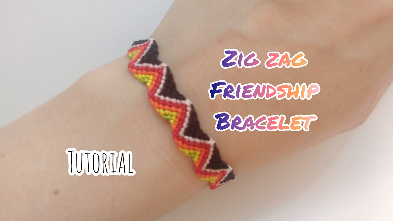 How To Do Zig Zag Friendship Bracelet At Edna Cox Blog