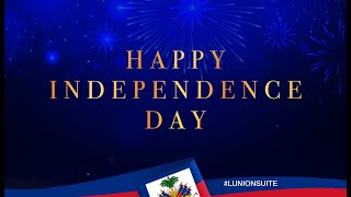 218 YEAR'S  HAPPY  INDEPENDENCE DAY HAITI