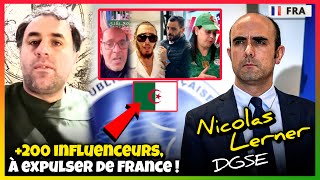 🔴 Patron DGSE : +200 Agents et Influenceurs DZ Troublent la France !!  #algerie #france #dgse #2025