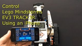 Lego Mindstorms EV3 TRACK3R iPhone Robot Controller