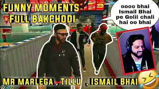 Mr Marlega Full BAKCHODI & Tillu Ismail Bhai GTA 5 RP FUNNY HIGHLIGHTS Ft Rakazone Gaming  QAYZER