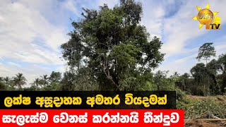 ලක්ෂ අසූදාහක අමතර වියදමක් - සැලැස්ම වෙනස් කරන්නයි තීන්දුව - Hiru News