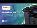 How to Read Your Toshiba Meter