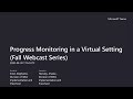 Progress Monitoring in a Virtual Setting (Fall Webcast Series)