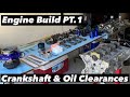 Genesis Coupe 2.0T Engine Build Pt.1 | Crankshaft and Oil Clearances