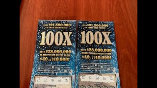 100X Scratch Off - Michigan Lottery - 2/23/25