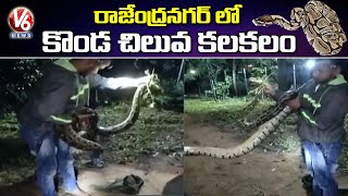 Python Spotted At Rajendranagar | Hyderabad | V6 News