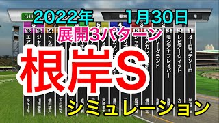 【競馬】根岸ステークス2022 シミュレーション《展開3パターン》