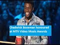 Chadwick Boseman honoured at MTV Video Music Awards, 