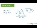 Solve systems of linear equations by using the linear combinations method