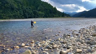 【鮎釣り】10/24 北山川、四村川、十津川と渡り歩いてみた