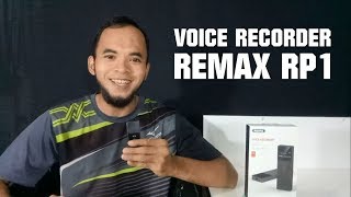 Review Voice Recorder Remax RP1