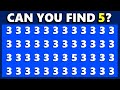 Challenge Your Vision: Spot the Odd Numbers in this Puzzle Quiz!