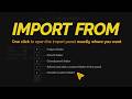 Import From for After Effects