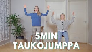 TAUKOJUMPPA TYÖPÄIVÄÄN | 5min taukojumppa kouluun, työpaikalle tai kotiin