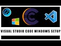 Setup Visual Studio Code On Windows For C - C Programming