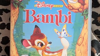 Opening to Bambi...