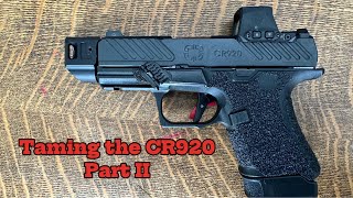 Taming The CR920 Part II