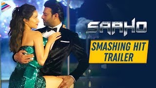 Saaho Smashing Hit Telugu Trailer | Prabhas | Shraddha Kapoor | Sujeeth | Ghibran | Telugu FilmNagar