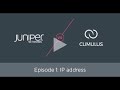 How to configure an IP address with Juniper and NVIDIA Cumulus Linux