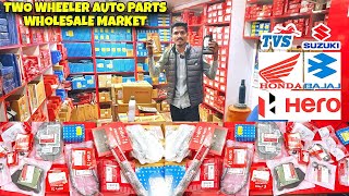 ALL TWO WHEELER GENUINE AUTO PARTS WHOLESALER IN KAROL BAGH DELHI | RK AUTO AGENCY | MARV INDIA