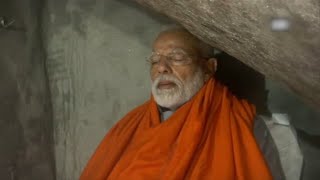 Day after campaign ends, PM Modi meditates in cave near Kedarnath shrine