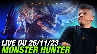 VOD ► RETOUR SUR MONSTER HUNTER WORLD ! Avec (M4F, Pressea & Eventis) - Live du 26/11/2023