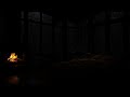 No Ads , Rainy Night in Cozy Forest🌧️Fire Crackles & Gentle Rain for Deep Sleep & Peaceful Focus🔥