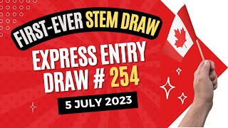 Express Entry STEM Draw | 5 July 2023 | Category-Based EE Draw