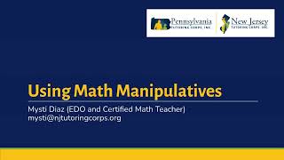 5. Using Math Manipulatives