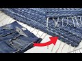 How To Weave Rug Using Old Jeans 👖