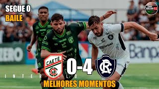 Caeté 0 x 4 Remo - Melhores Momentos - COMPLETO - Campeonato Paraense 2025