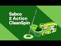 Sabco 2-Action CleanSpin Mop