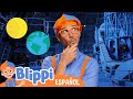 Blippi mira al espacio | Blippi Español | Videos educativos para niños | Aprende y Juega