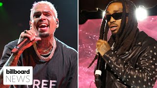 Chris Brown & Quavo Drop Diss Tracks About Saweetie & Rihanna | Billboard News