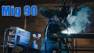 The Best Value MIG Welder for Beginners | Eastwood MIG 90 Setup and Test