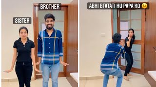 Brother Vs Sister 😂😂 | Viral Comedy Video #priyalkukreja #dushyantkukreja #shorts #ytshorts #funny