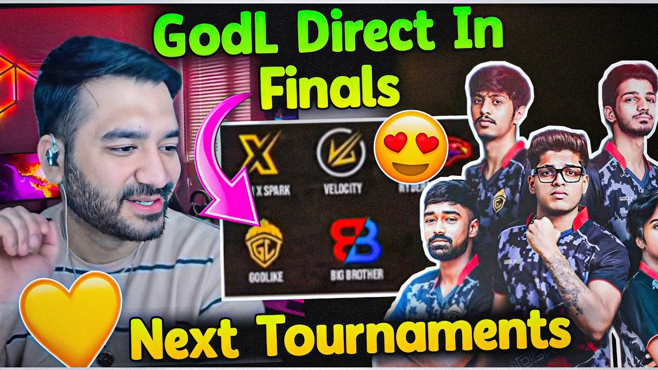 Godlike Direct Invited For The Finals In Upcoming Tournaments😍💛 BGMI ...