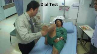 PCL PLC preoperative evaluation Posterior Drawer Dial test Dr.Bancha chernchujit.wmv