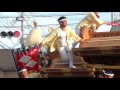 濱八町だんじり祭_2016　カチアイ_宵宮　ララロード