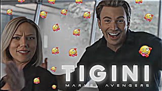 TIGINI FT. MARVEL AVENGERS | Tigini Edit | Marvel Funny Edit - Akash Editx