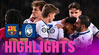 Pareggio al Montjuïc 🤯 | Highlights Barcellona-Atalanta 2-2 | MD8 UCL League Phase 2024/25