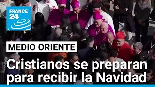 Comunidad cristiana en se prepara para la Navidad en Israel y Cisjordania • FRANCE 24 Español