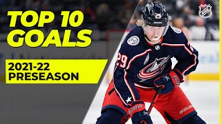 Top 10 Goals of the 2021-22 NHL Preseason