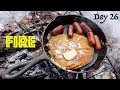 THE BOMB Corn Fritter Pancakes on a Campfire! | 28 Day Fire Challenge | Food & Fire