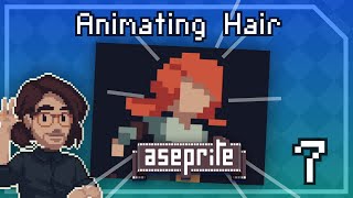 Pixel Art Class - Run Animation Tutorial [Part 2] | Hair and Shading
