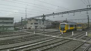 静岡鉄道長沼車庫1000系1012号　熊本電鉄へ出発準備