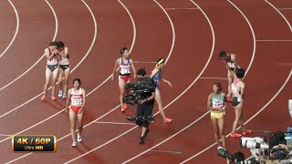 女子100m準決勝2組　日本選手権2020